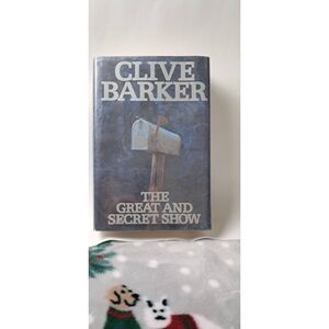 The Great and Secret Show by Clive Barker 1989 Harper & Row PB Novel-Library Cpy